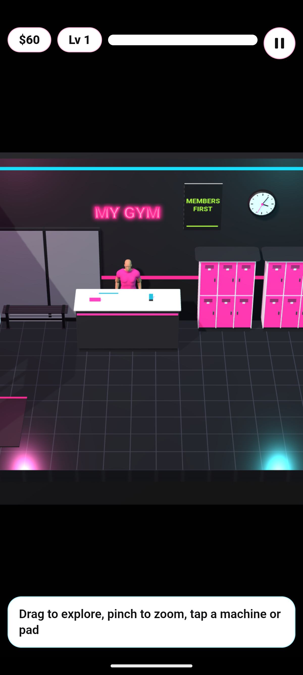 Neon Gym screenshot 2